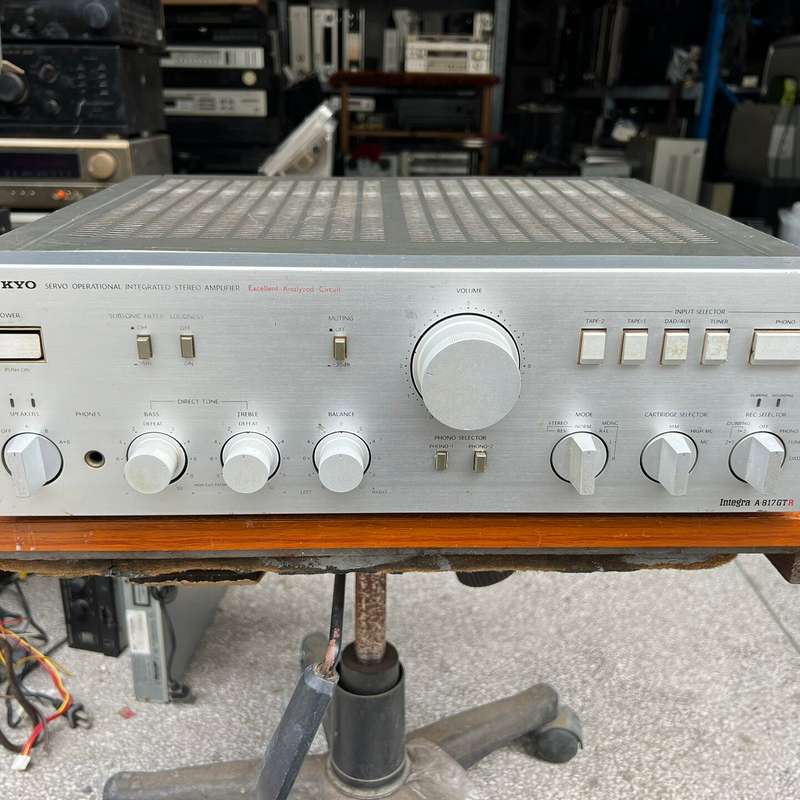日本本土生产100V安桥A-817GTR，立体声发烧纯功放，--议价商品
