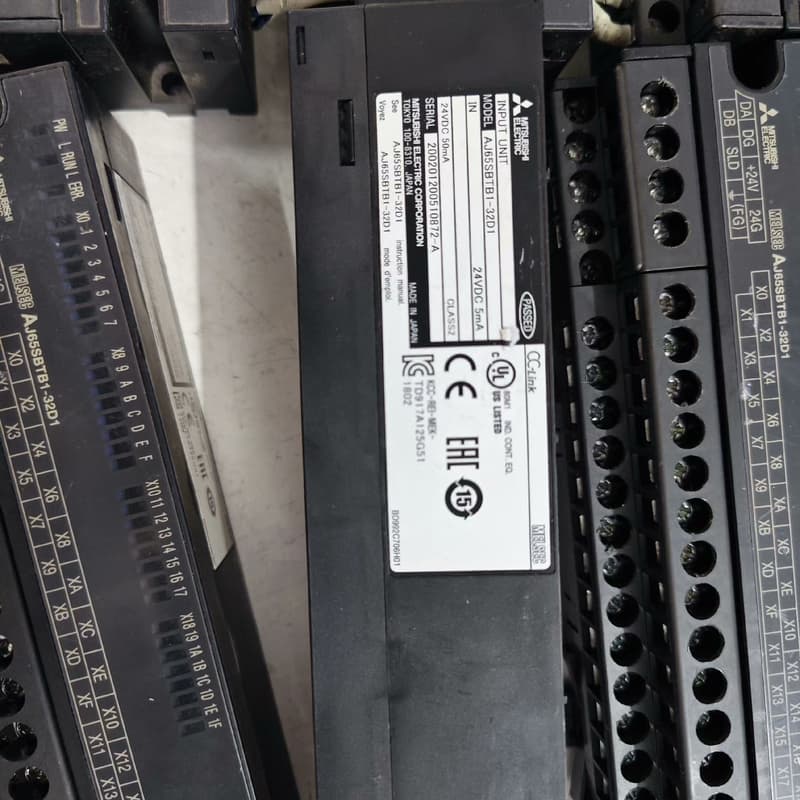 AJ65SBTB1-32D1二手拆机成色如图,功能包好,长标--议价商品