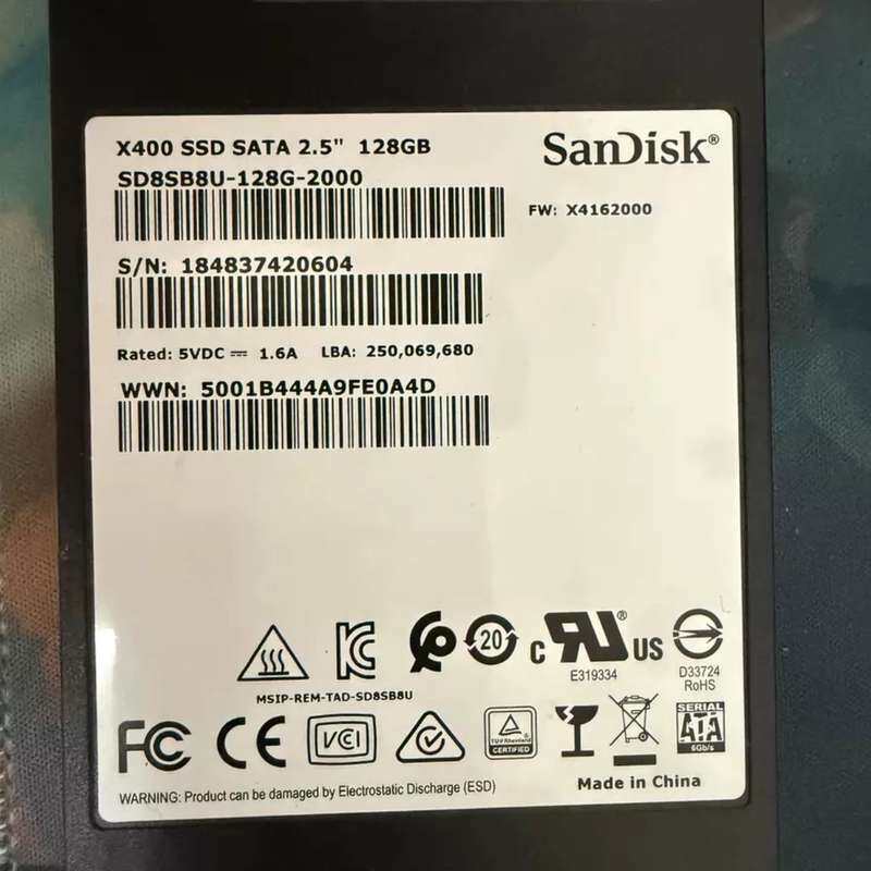 SanDisk闪迪X400 128G 2.5寸SATA固态硬--议价商品