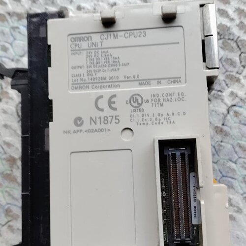 原装PLC模块 CJ1M—CPU23 成色如图，功--议价商品