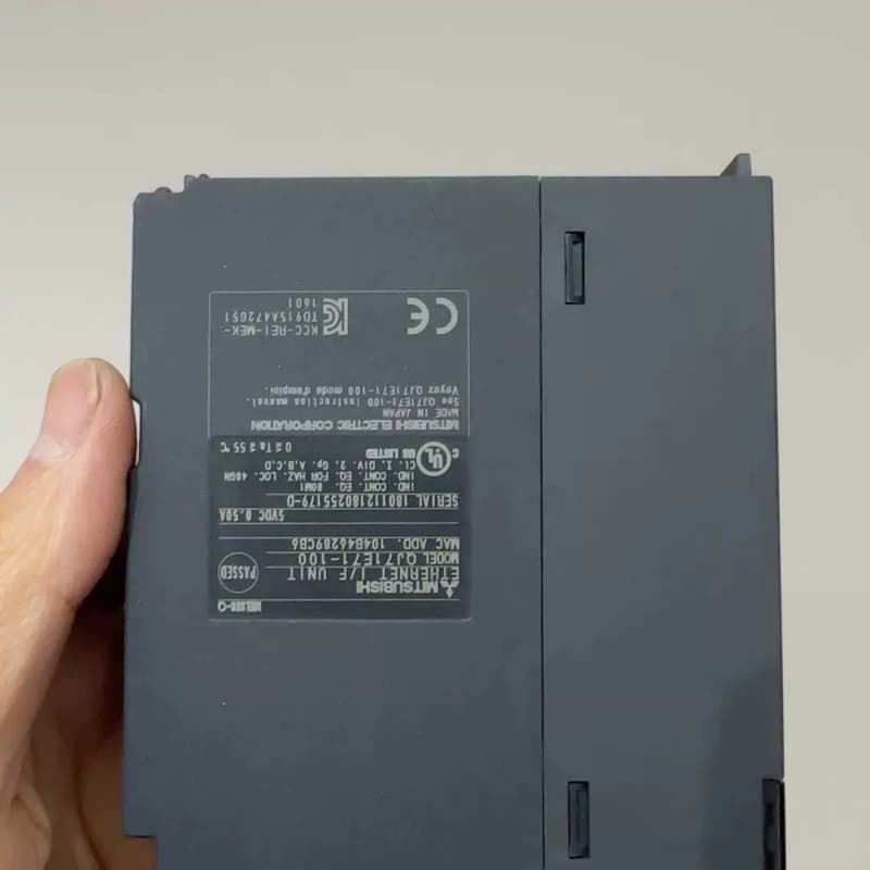 三菱QJ71E71-100以太网模块，原装拆机，成色几乎全新--议价商品