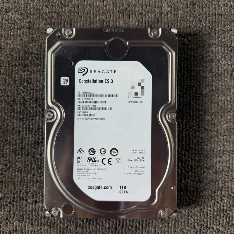 原装希捷ST1000NM0033 1Ｔ硬盘 SATA接口--议价商品