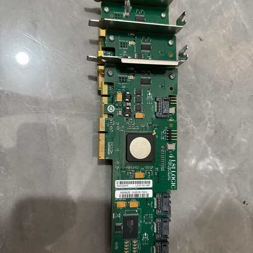 拆机一批LSI SAS3041E-HP 4口sas阵列卡 P--议价商品