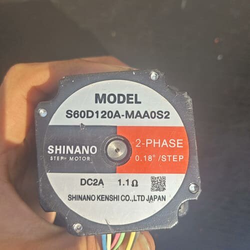 拆机信浓步进电机S60D120A-MAA0S2，功能包好，实--议价商品