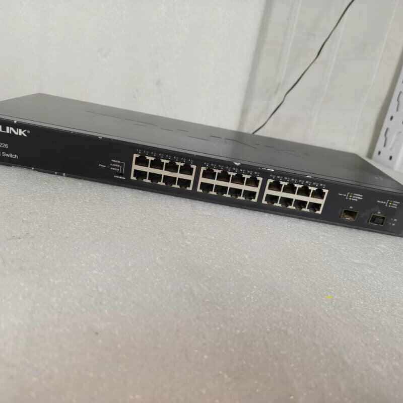 二手 TP-LINK TL-SH1226 万兆上联以太网交换--议价商品