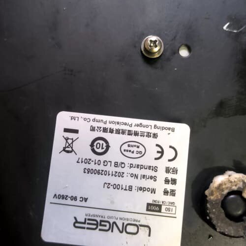 保定兰格LongerPump蠕动泵驱动器，型号BT100-2--议价商品