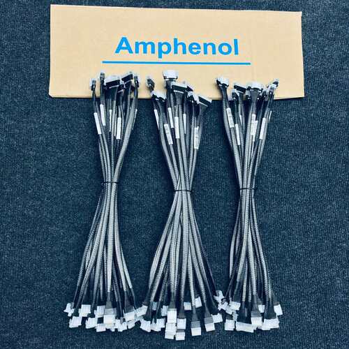 28条】安费诺MCIO 8X转2*8654-4i 线44CM--议价商品
