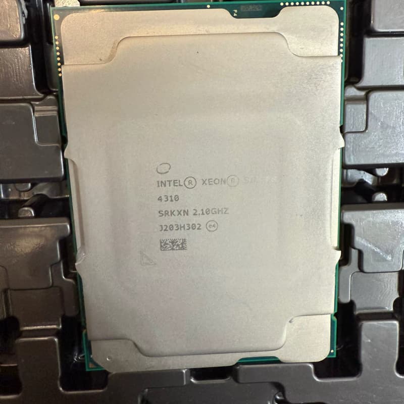 英特尔金牌4310服务器CPU，2.10GHz主频，24核心--议价商品