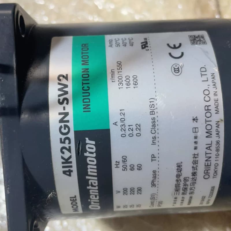 日本OM 东方减速电机二手拆机日本进口减速电机 4IK25G--议价商品