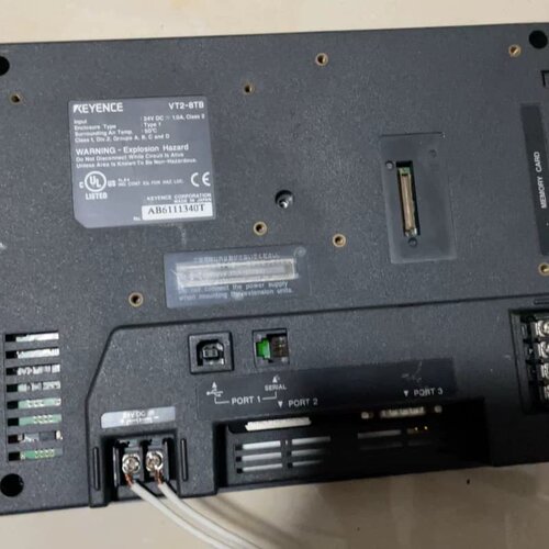KEYENCE基恩士VT2-8TB，二手拆机件正品通电屏其--议价商品