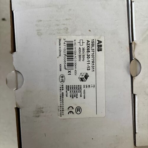 全新ABB A2X65-30-11-13接触器，线圈电压38--议价商品