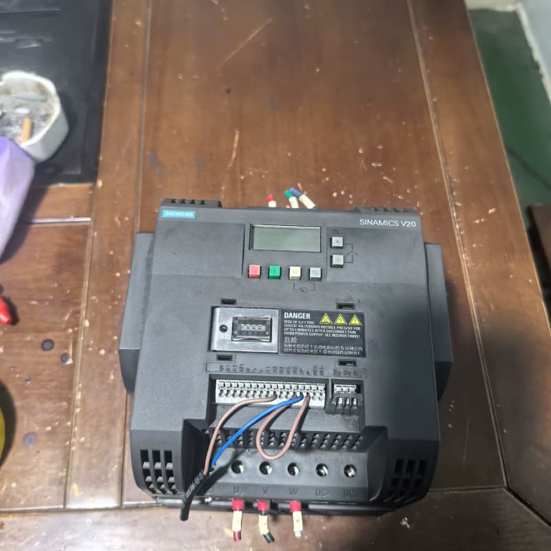 拆机二手西门子变频器V20一个,6SL3210-5BE25---议价商品