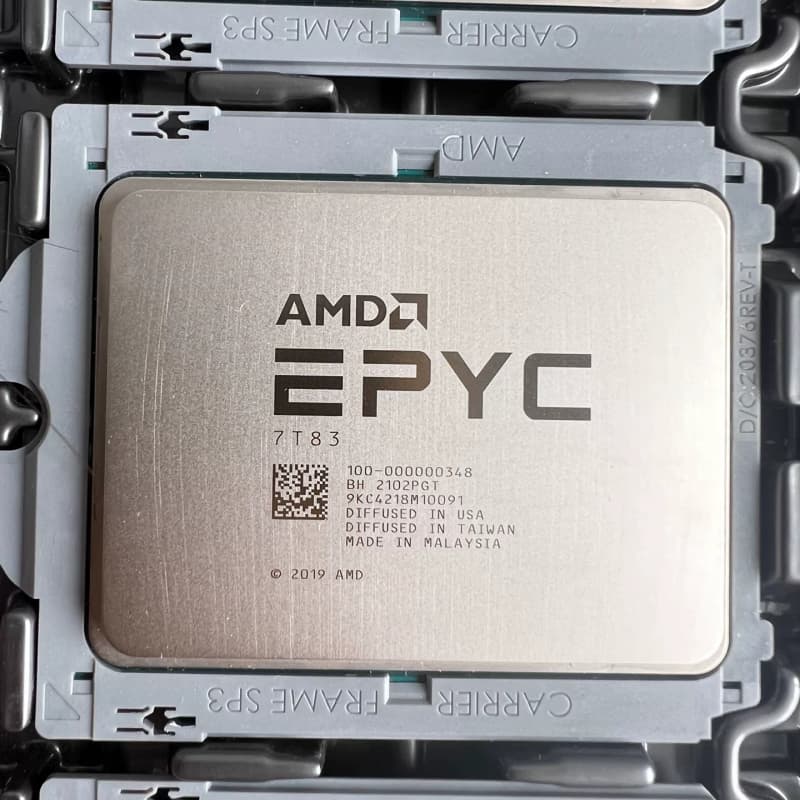 AMD 7T83 2.45G 64核128线程 还有7302--议价商品