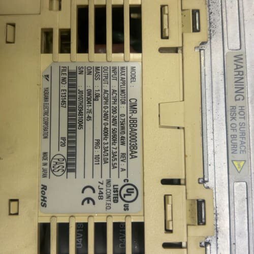 安川变频器V1000系列，型号CIMR-JBBA0003BA--议价商品