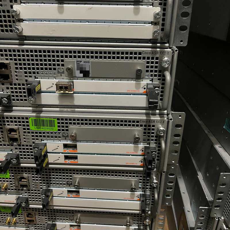 Cisco 思科二手现货 ASR1002-X 成色好 测试o--议价商品