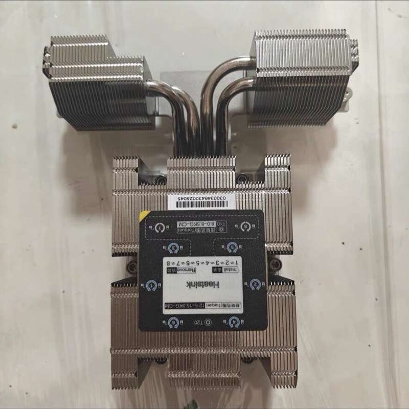 中科可控R6250H0 2U被动散热器,铜底四热管,适用于海--议价商品