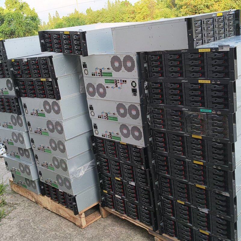 大华16盘位64路录像机DH-NVR5064-4KS2成色9--议价商品