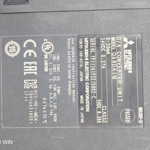 三菱Q系列D/A转换模块 Q68DAIN--议价商品