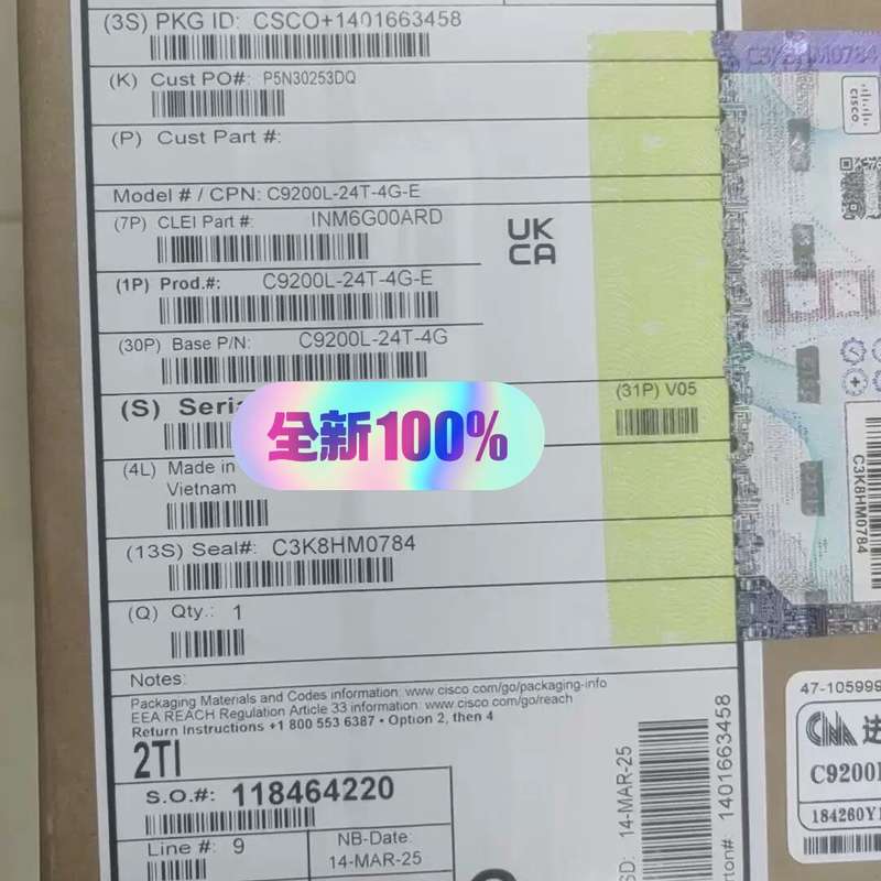 思科C9200L-24T-4G-E千兆交换机 全新原装正品--议价商品