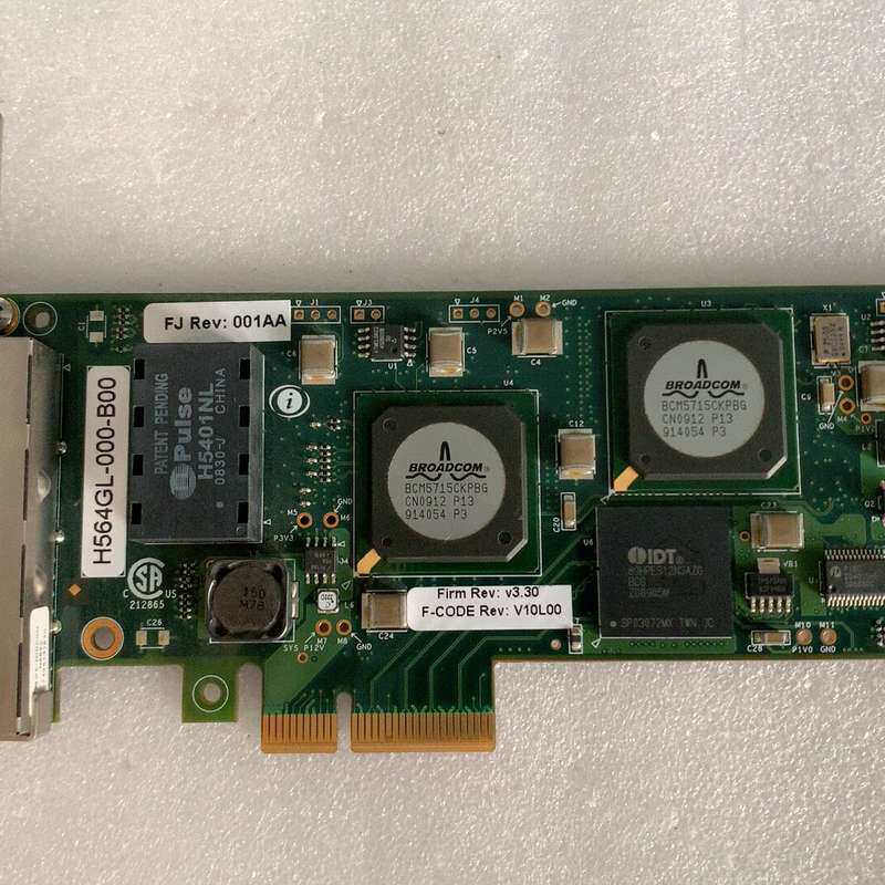 BCM5715 四口千兆网卡 H564GL-000-B00--议价商品