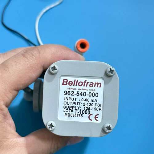 Bellofram比例阀962-540-000，T-1000--议价商品