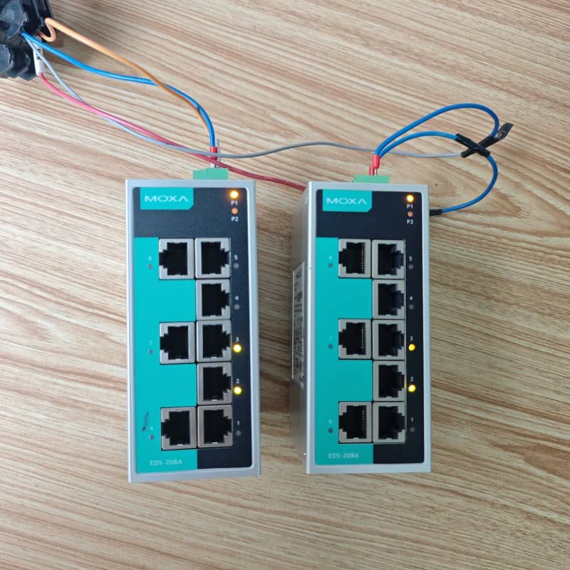 MOXA 摩莎交换机，EDS-208A--议价商品