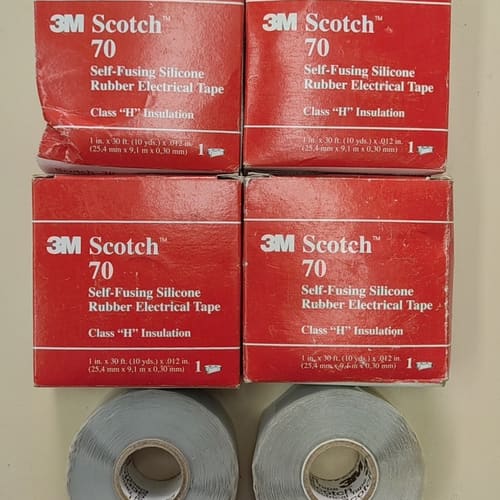 3M Scotch 70 自溶硅橡胶电工胶带,尺寸 25.4--议价商品