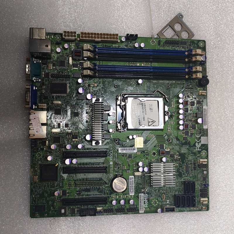超微X9SCL LGA1155单路主板，DDR3/C202芯--议价商品