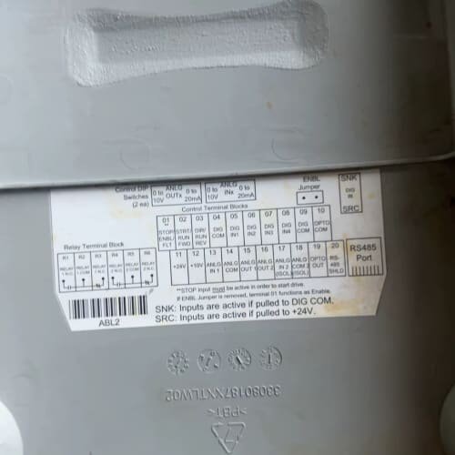 AB变频器powerflex400系列端子盖板,--议价商品