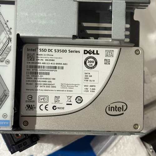 现货 英特尔/Intel DC S3500 300GB 0D--议价商品