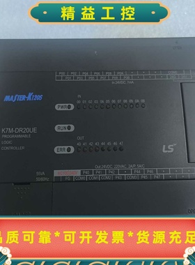 LS产电K7M-DR20UEPLC控制器，拆机品，外观成色--议价商品