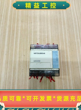 三菱PLCFX1S-14MR-001，拆机品，功能完好。外--议价商品