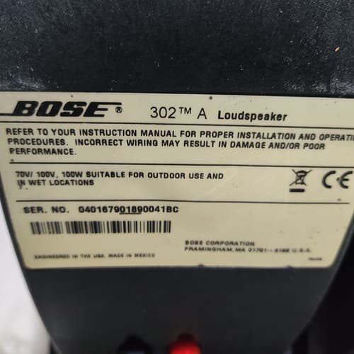 原装正品美国BOSE博士302A全天候发烧音箱一对，--议价商品