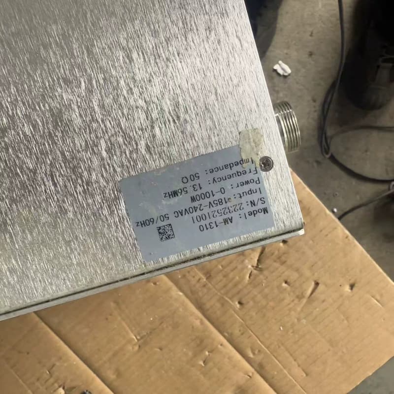 拆等离子清洗机，卖一台二手东莞恒芯AM-1310射频电源自动--议价