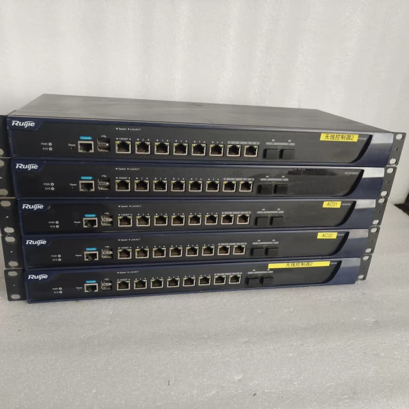 二手锐捷 RG-WS6008 无线控制器,8个千兆电口+2个--议价商品