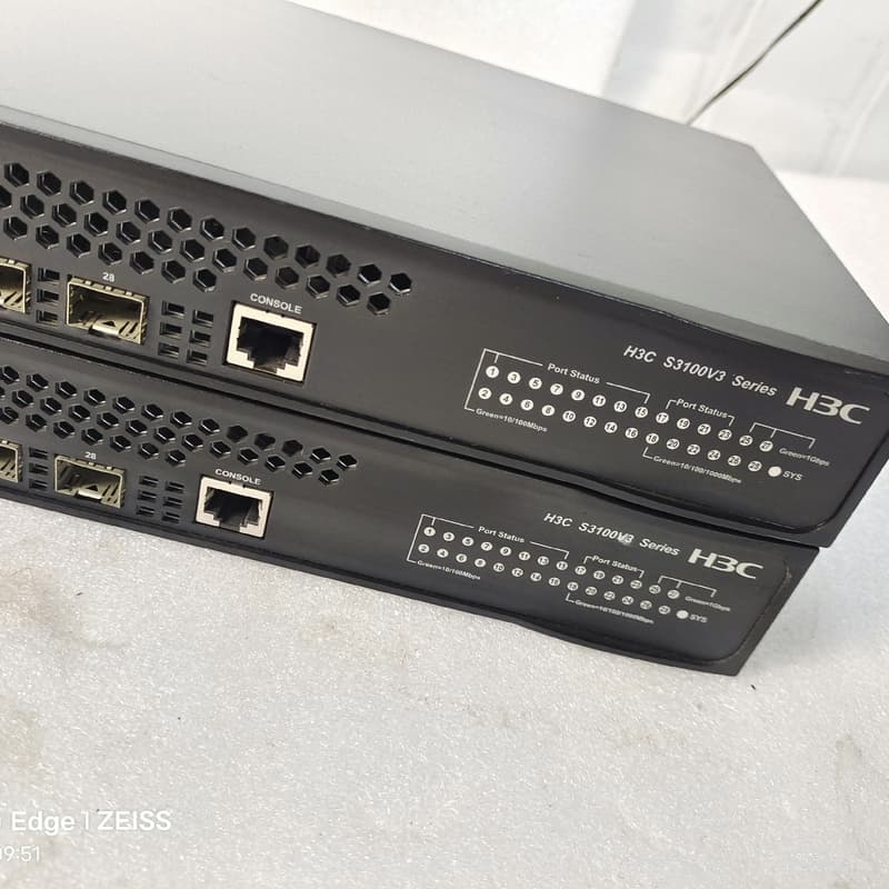 二手 H3C S3100V3-28P-SI 16口百兆+8口--议价商品