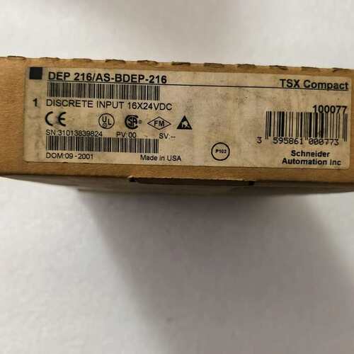 全新原装施耐德 AS-BDEP-216，未开封，带原包装，美--议价商品