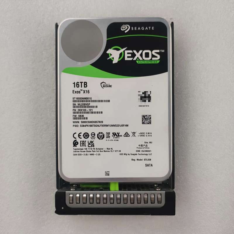 希捷银河 16t 企业级硬盘 SATA 支持监控 台式机 服--议价商品