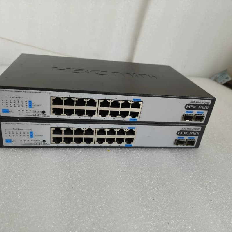 二手 H3C Mini S1218F 16口全千兆+2口千--议价商品