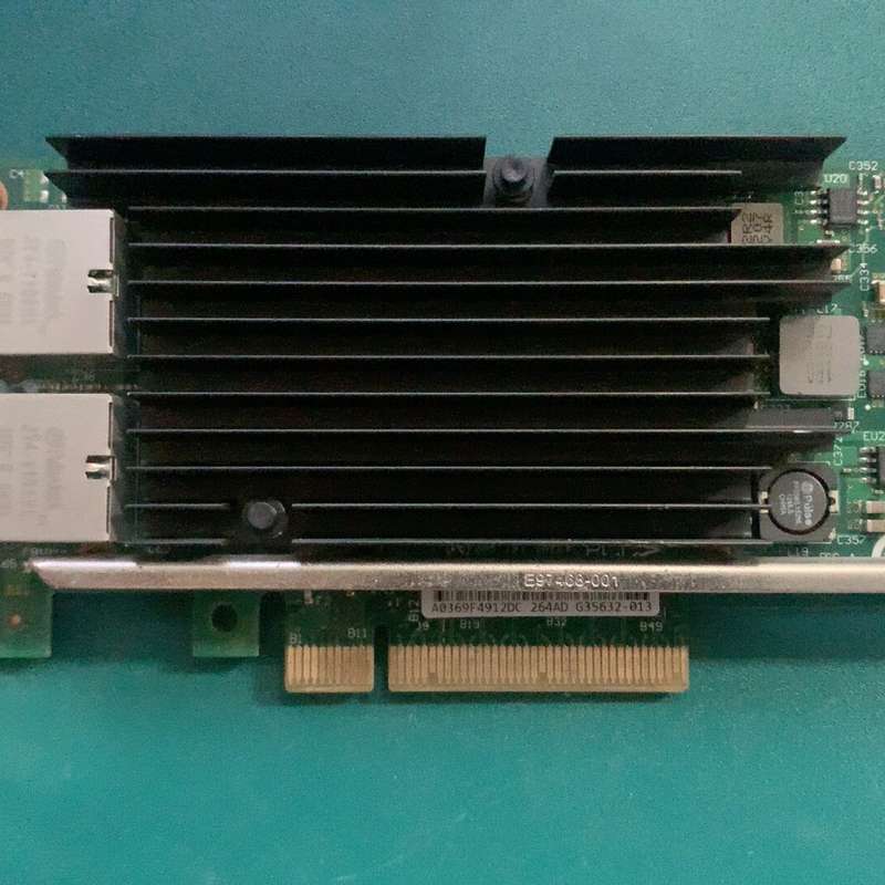 英特尔X540-T2双口万兆网卡 原装拆机 成色新--议价商品