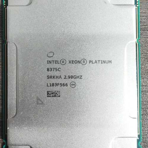 Intel拆机正式版8375C 32核心64线程2.7主频--议价商品