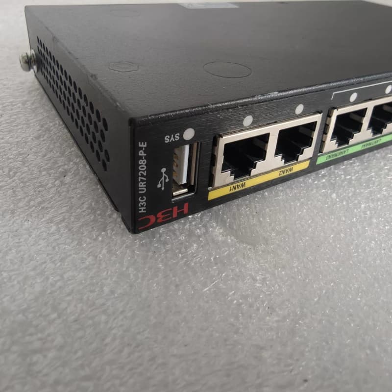 二手 H3C UR7208-P-E 10口全千兆POE路由器--议价商品