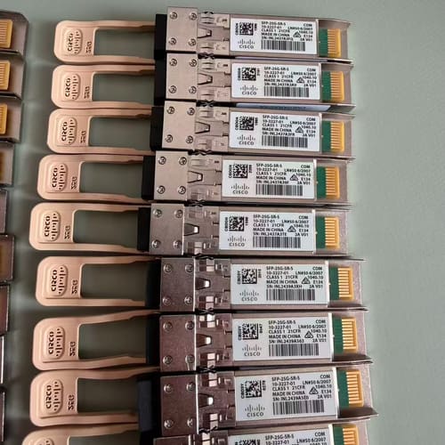 思科SFP-25G-SR-S光模块,新款镭射标,实拍如图,成--议价商品