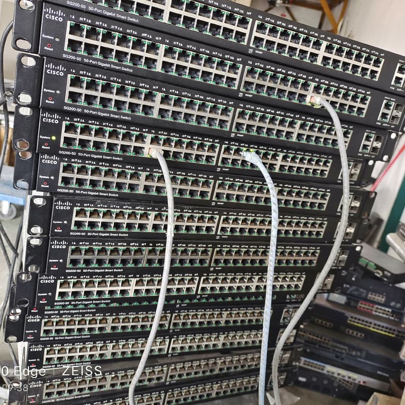 二手 CISCO SG200-52 50口全千兆管理交换机--议价商品