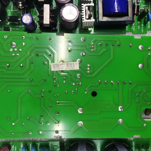 PLC电源板,型号FX3U-128M(PW),功能正常。实物--议价商品
