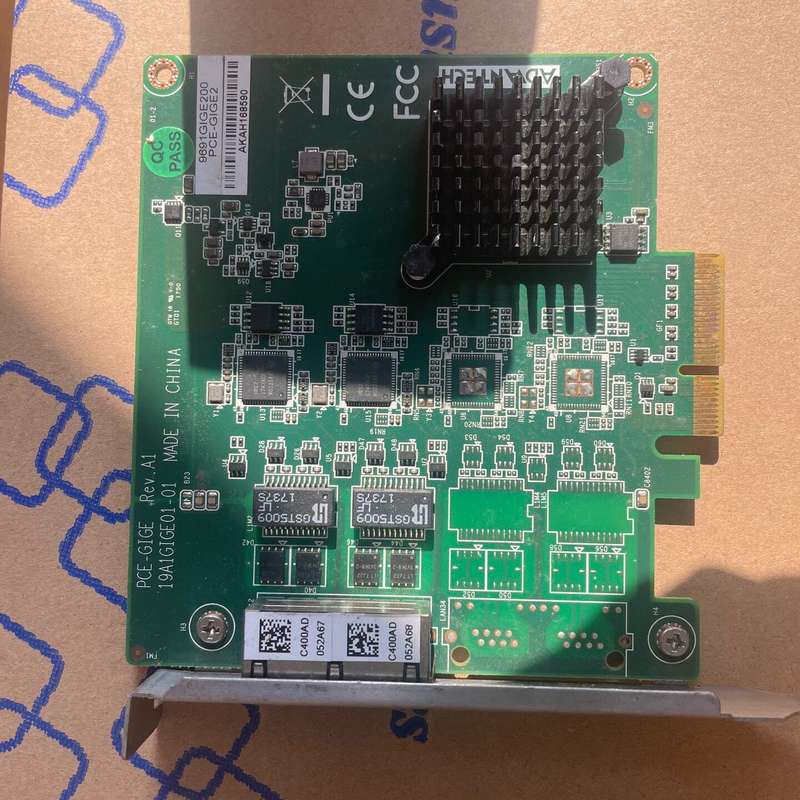 研华 PCE-GIGE2, 2口PCI-Ex4以太网卡Int--议价商品
