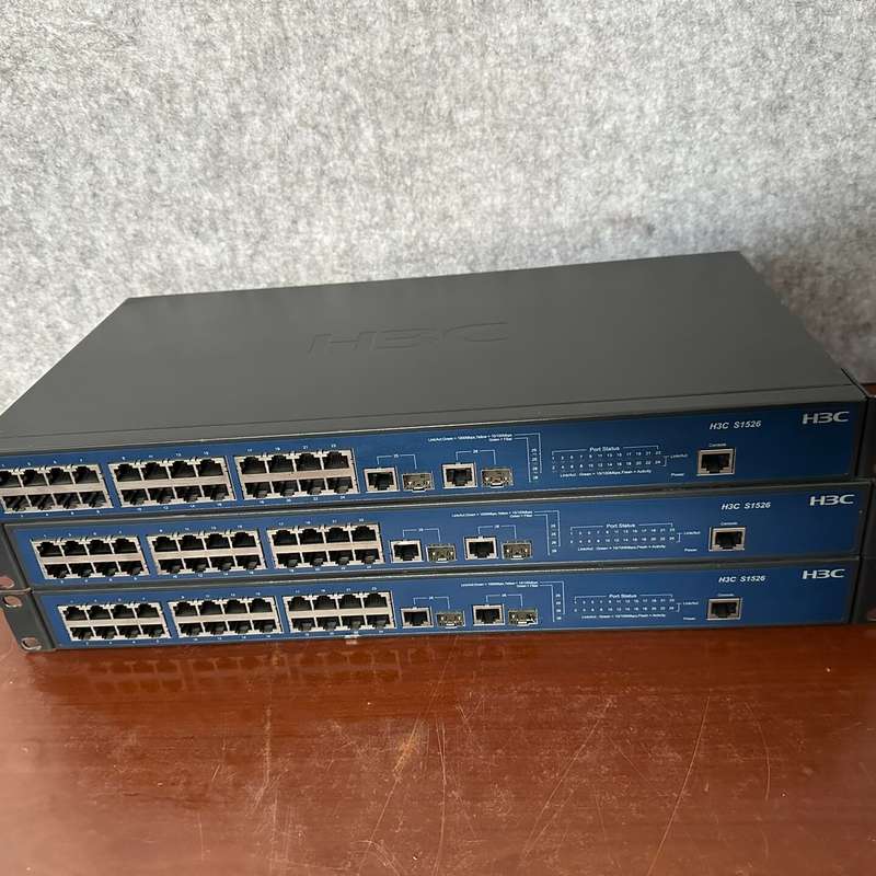 H3C S1526 24口百兆+2口千兆+2光口 支持VLA--议价商品