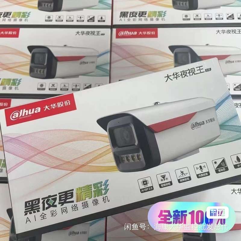 大华夜视王2.0全彩800万2849M-A-LED高清网络摄--议价商品