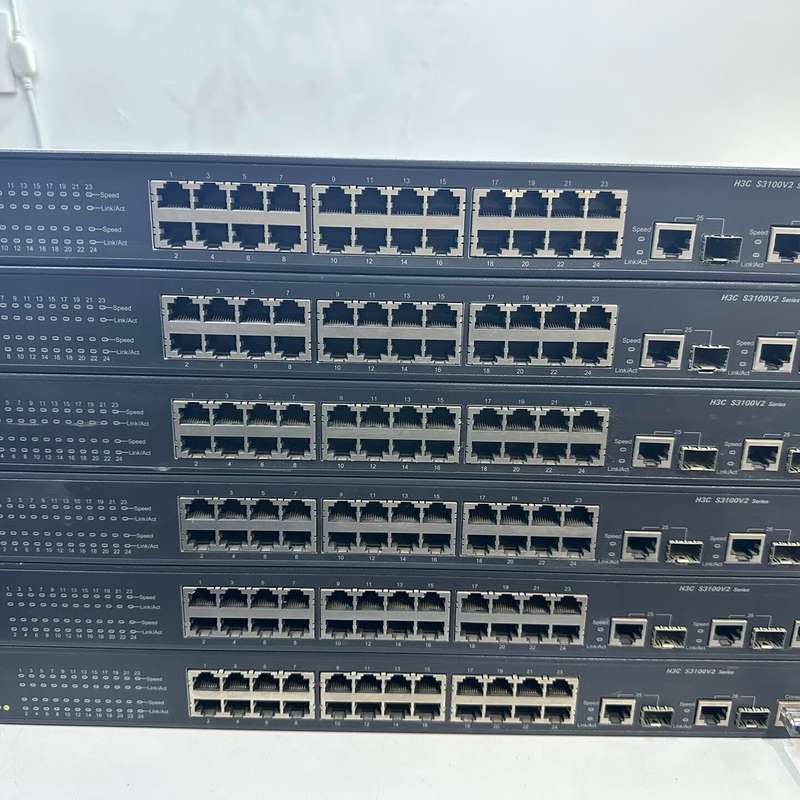 公司拆机!华三 H3C S3100v2-26TP-EI交换--议价商品
