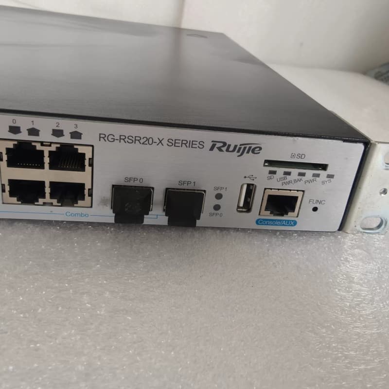 二手锐捷 RG-RSR20-X-28企业级路由器,28个千兆--议价商品